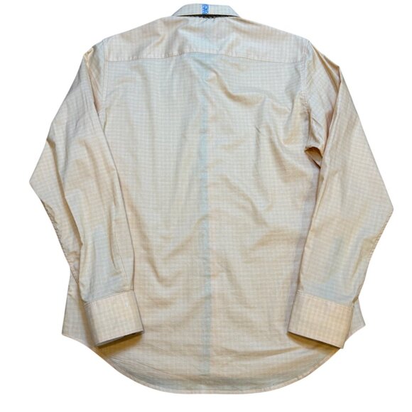 ROBERT GRAHAM Shirt Mens Long Sleeve Button Up Flip Cuff M - Picture 2 of 8